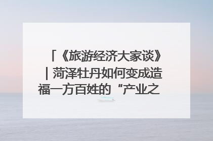 《旅游经济大家谈》｜菏泽牡丹如何变成造福一方百姓的“产业之花”“富民之花”？