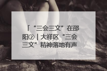 “三会三文”在邵阳②｜大祥区“三会三文”精神落地有声 以实干实绩助力区域高质量发展