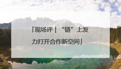 现场评｜“链”上发力打开合作新空间