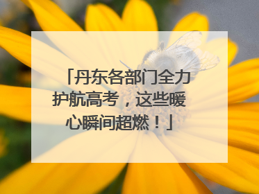丹东各部门全力护航高考，这些暖心瞬间超燃！