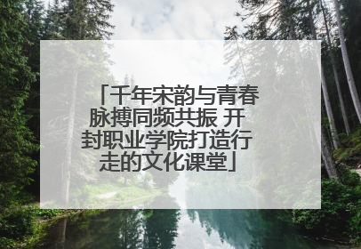 千年宋韵与青春脉搏同频共振 开封职业学院打造行走的文化课堂