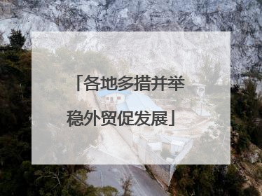 各地多措并举稳外贸促发展