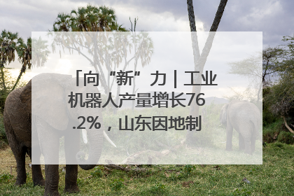 向“新”力｜工业机器人产量增长76.2%，山东因地制宜发展新质生产力