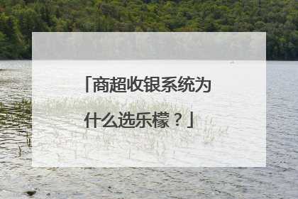 商超收银系统为什么选乐檬？