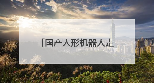 国产人形机器人走上全球最长猫道