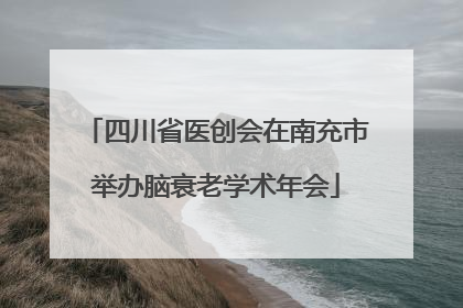 四川省医创会在南充市举办脑衰老学术年会