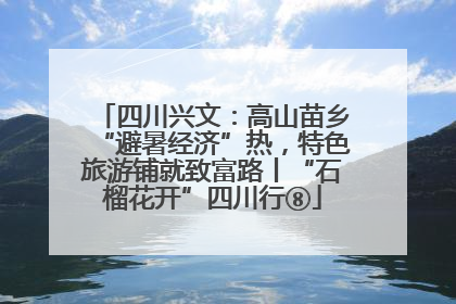 四川兴文：高山苗乡“避暑经济”热，特色旅游铺就致富路丨“石榴花开”四川行⑧