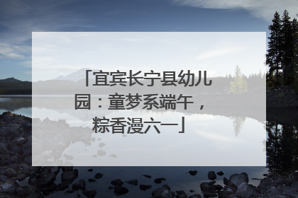 宜宾长宁县幼儿园：童梦系端午，粽香漫六一
