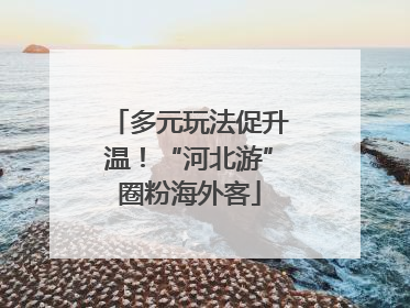 多元玩法促升温！“河北游”圈粉海外客