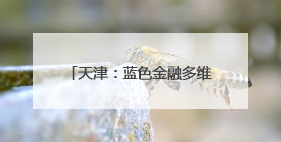 天津：蓝色金融多维发力赋能海洋经济