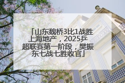 山东魏桥3比1战胜上海地产，2025乒超联赛第一阶段，樊振东七战七胜收官