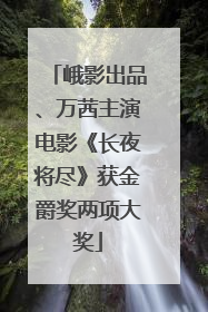 峨影出品、万茜主演电影《长夜将尽》获金爵奖两项大奖
