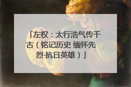 左权：太行浩气传千古（铭记历史 缅怀先烈·抗日英雄）