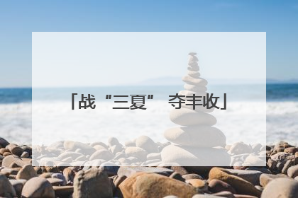 战“三夏” 夺丰收
