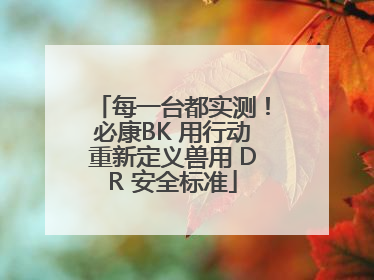 每一台都实测！必康BK 用行动重新定义兽用 DR 安全标准