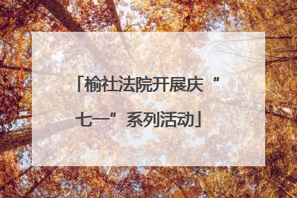 榆社法院开展庆“七一”系列活动