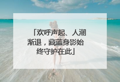 欢呼声起、人潮渐退，藏蓝身影始终守护在此