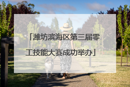潍坊滨海区第三届零工技能大赛成功举办