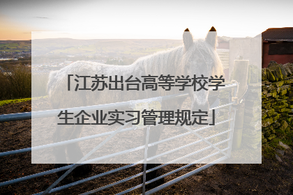 江苏出台高等学校学生企业实习管理规定