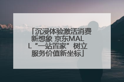 沉浸体验激活消费新想象 京东MALL“一站置家”树立服务价值新坐标