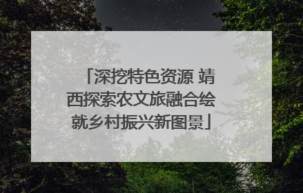 深挖特色资源 靖西探索农文旅融合绘就乡村振兴新图景