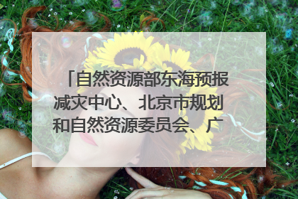自然资源部东海预报减灾中心、北京市规划和自然资源委员会、广东省林业系统等正在招聘｜招聘信息