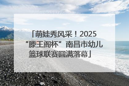 萌娃秀风采!2025“滕王阁杯”南昌市幼儿篮球联赛圆满落幕