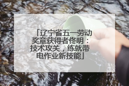辽宁省五一劳动奖章获得者佟明：技术攻关，练就带电作业新技能
