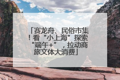 赛龙舟、民俗市集！看“小上海”探索“端午+”，拉动商旅文体大消费