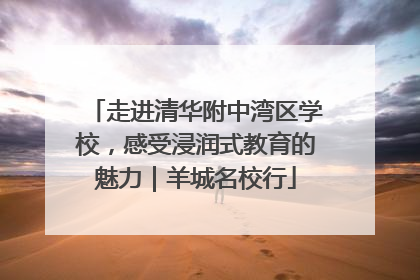 走进清华附中湾区学校，感受浸润式教育的魅力｜羊城名校行