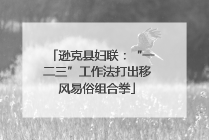 逊克县妇联：“一二三”工作法打出移风易俗组合拳