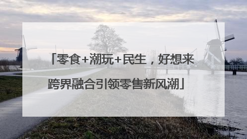 零食+潮玩+民生，好想来跨界融合引领零售新风潮