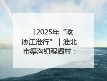 2025年“政协江淮行”｜淮北市渠沟镇程阁村：“生态痛点”变“生态景观”